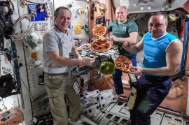 Космическая еда. На обложку статьи